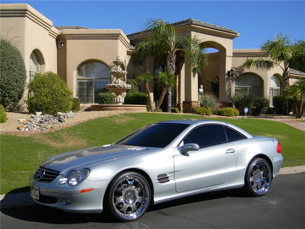 2005 MERCEDES-BENZ SL500 ROADSTER