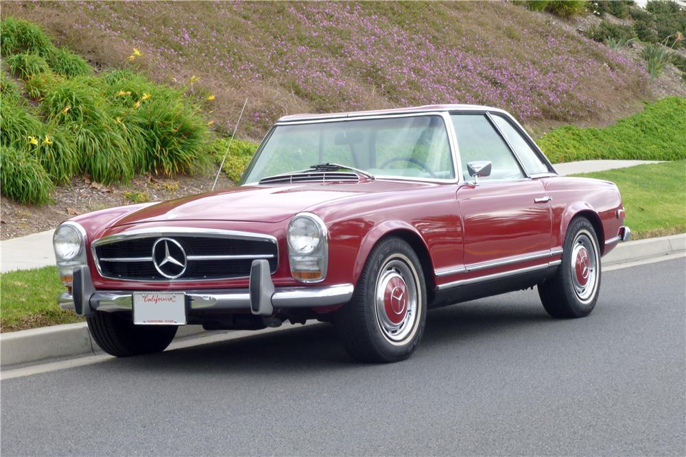 1968 MERCEDES-BENZ 280SL CONVERTIBLE