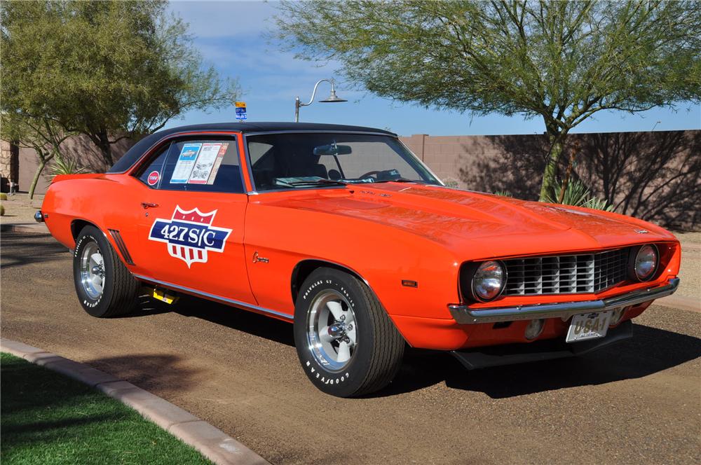 1969 CHEVROLET CAMARO CUSTOM 2 DOOR COUPE