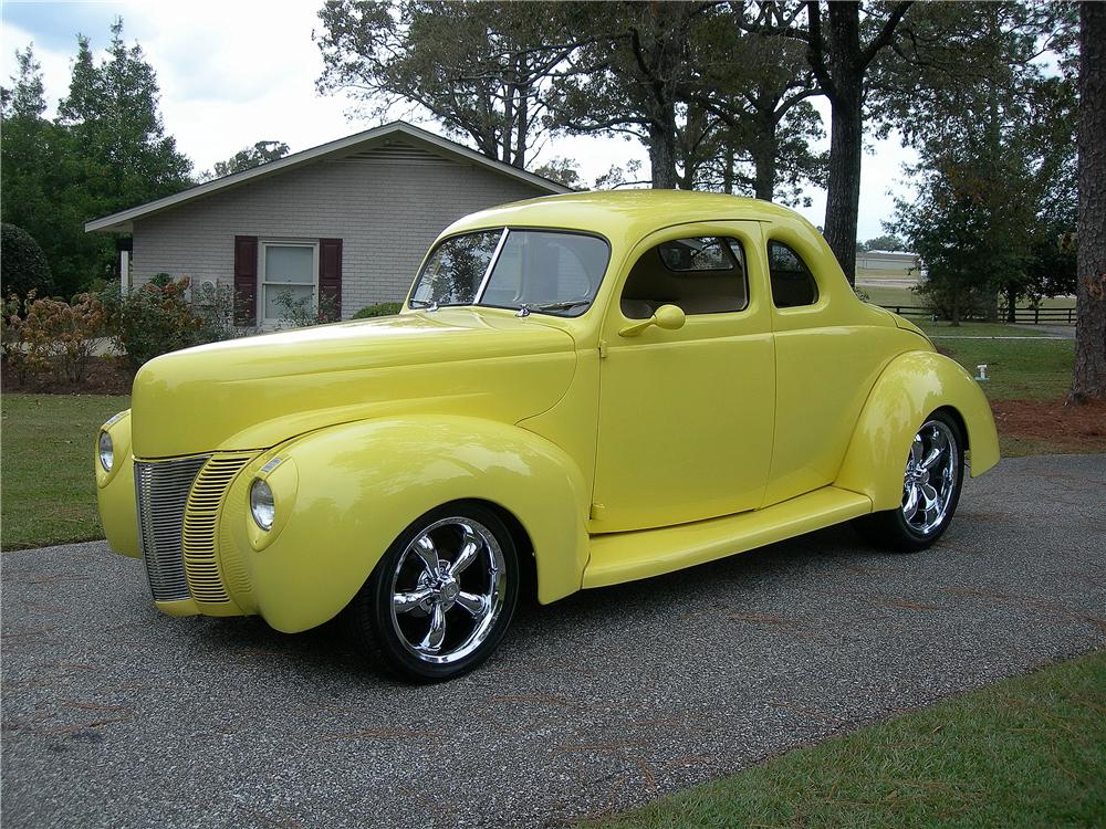 1940 FORD DELUXE CUSTOM 2 DOOR COUPE