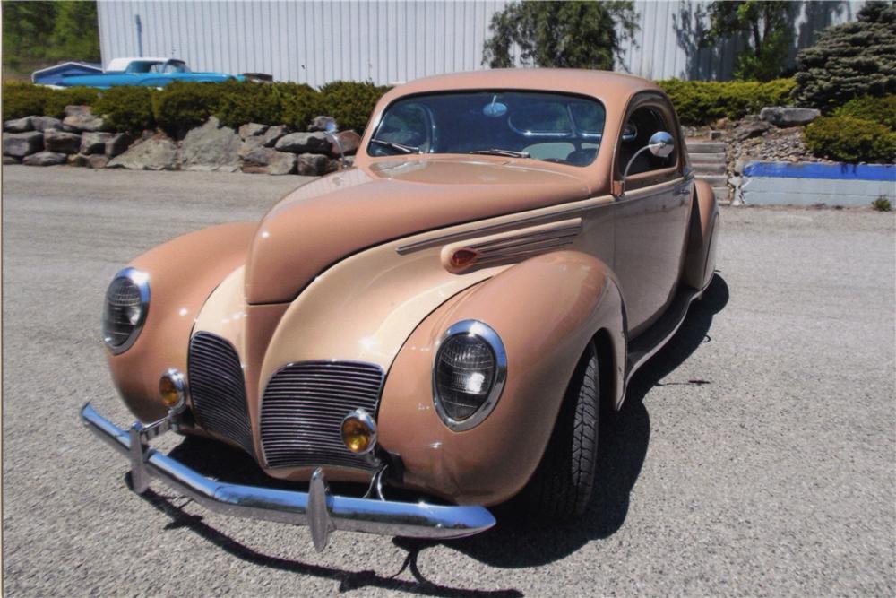 1938 LINCOLN ZEPHYR CUSTOM 2 DOOR COUPE