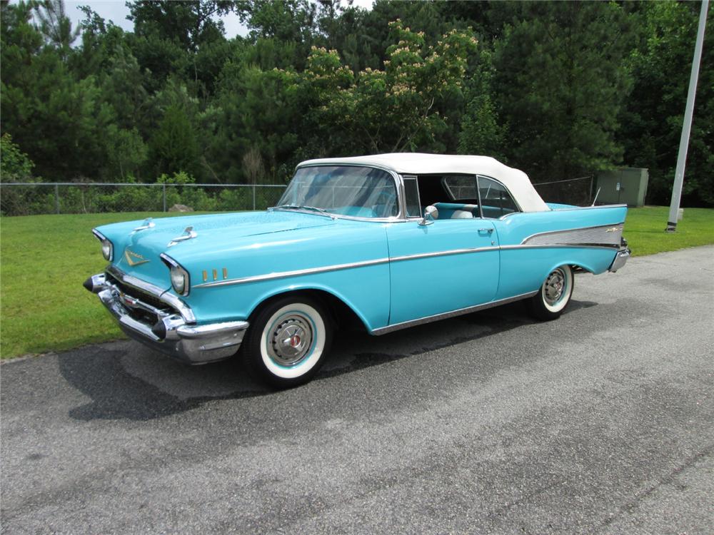 1957 CHEVROLET BEL AIR CONVERTIBLE