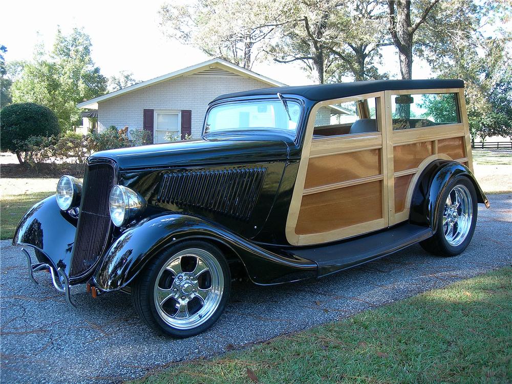 1933 FORD CUSTOM WOODY WAGON