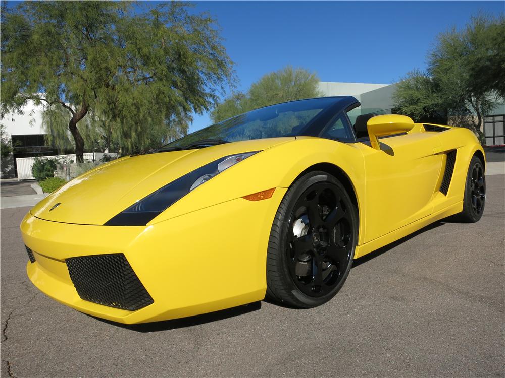 2007 LAMBORGHINI GALLARDO SPYDER