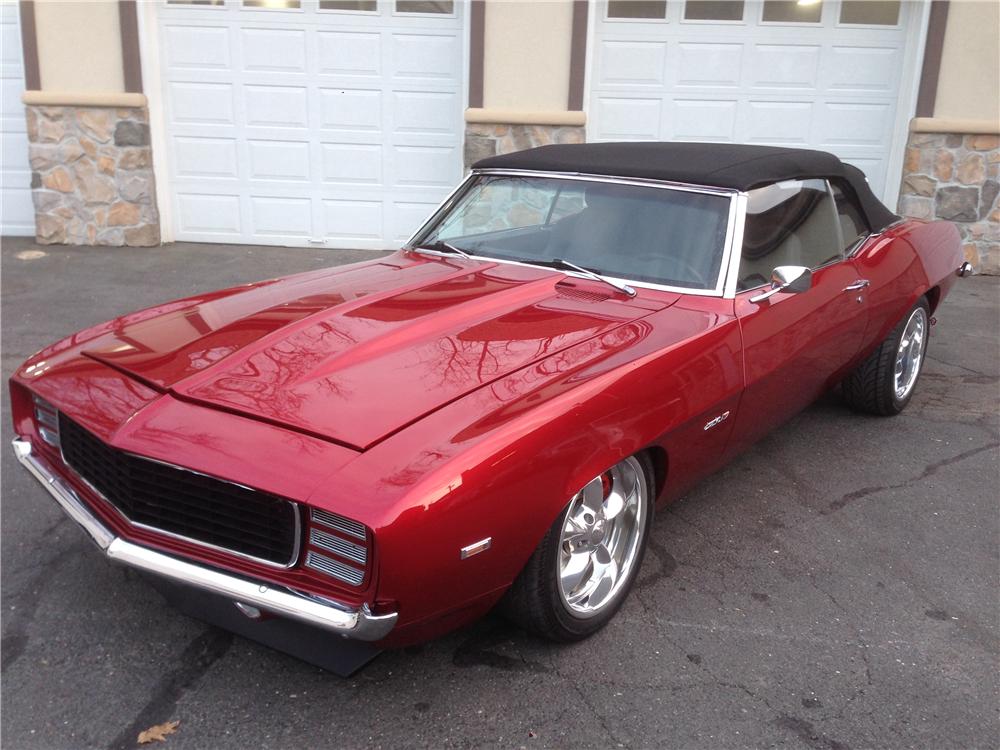 1969 CHEVROLET CAMARO CUSTOM CONVERTIBLE