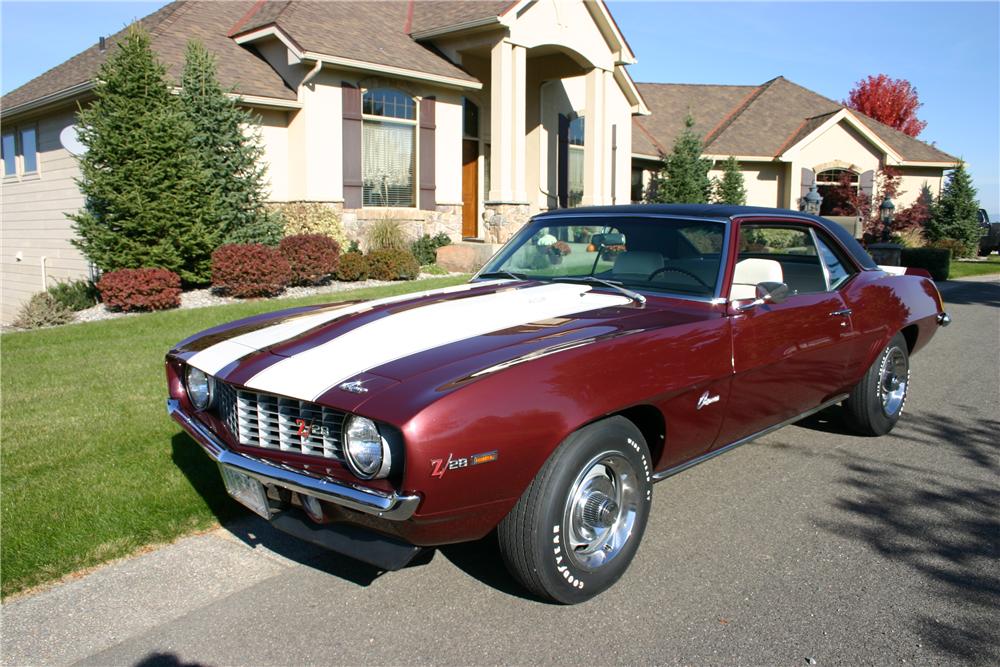 1969 CHEVROLET CAMARO Z/28 2 DOOR COUPE