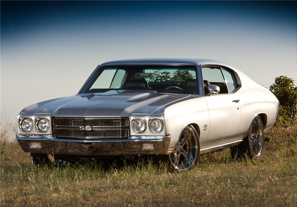 1970 CHEVROLET CHEVELLE MALIBU CUSTOM 2 DOOR COUPE