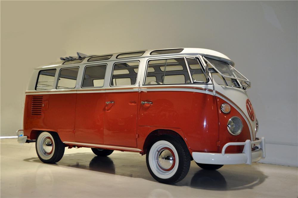 1966 VOLKSWAGEN 21 WINDOW SAMBA BUS