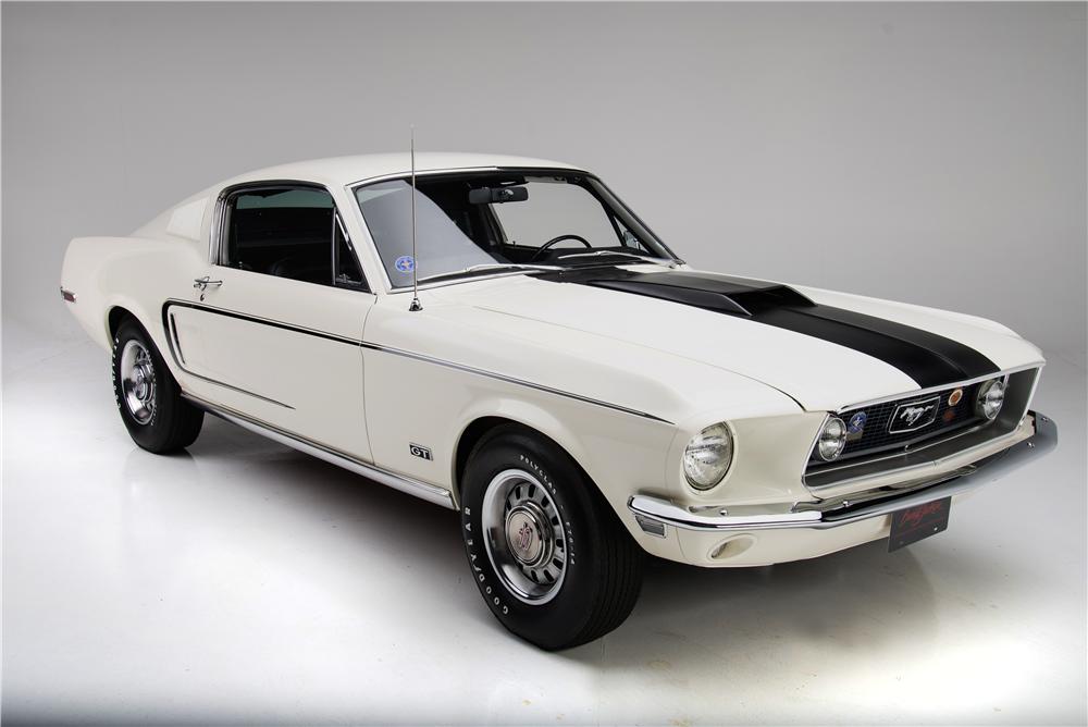 1968 FORD MUSTANG GT 428 CJ FASTBACK