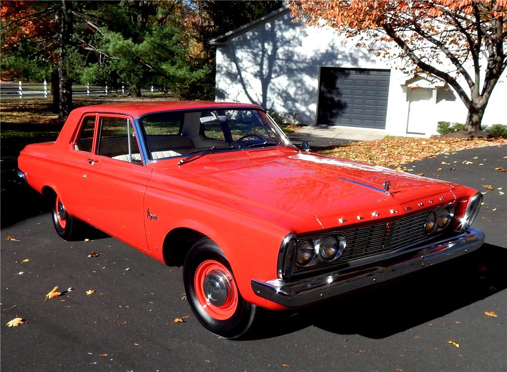 1963 PLYMOUTH SAVOY MAX WEDGE 2 DOOR POST