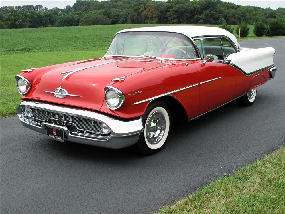 1957 OLDSMOBILE 98 2 DOOR HARDTOP