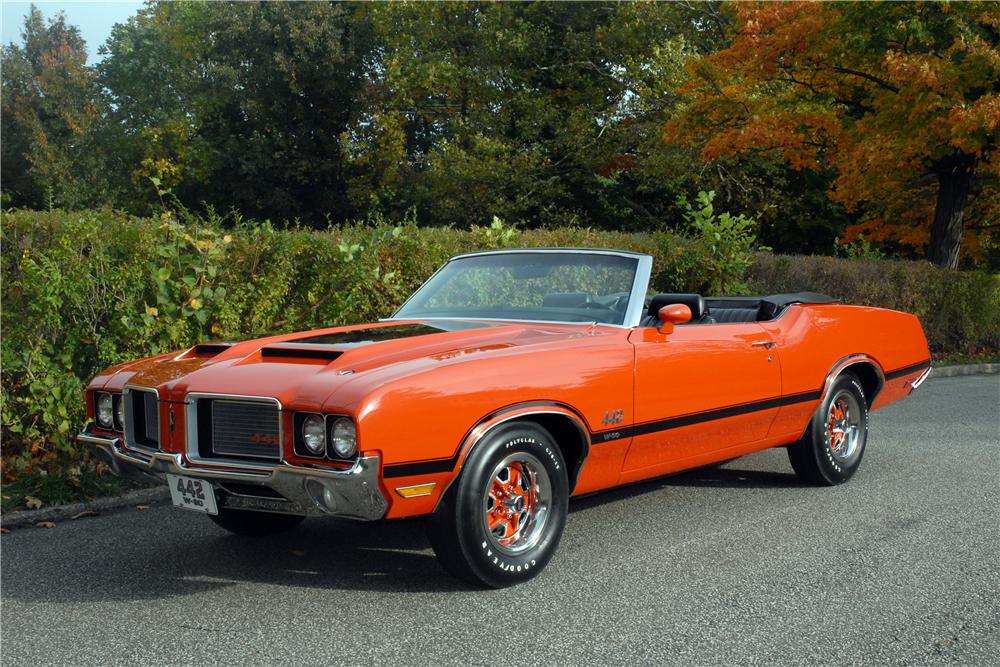 1972 OLDSMOBILE 442 W30 CONVERTIBLE