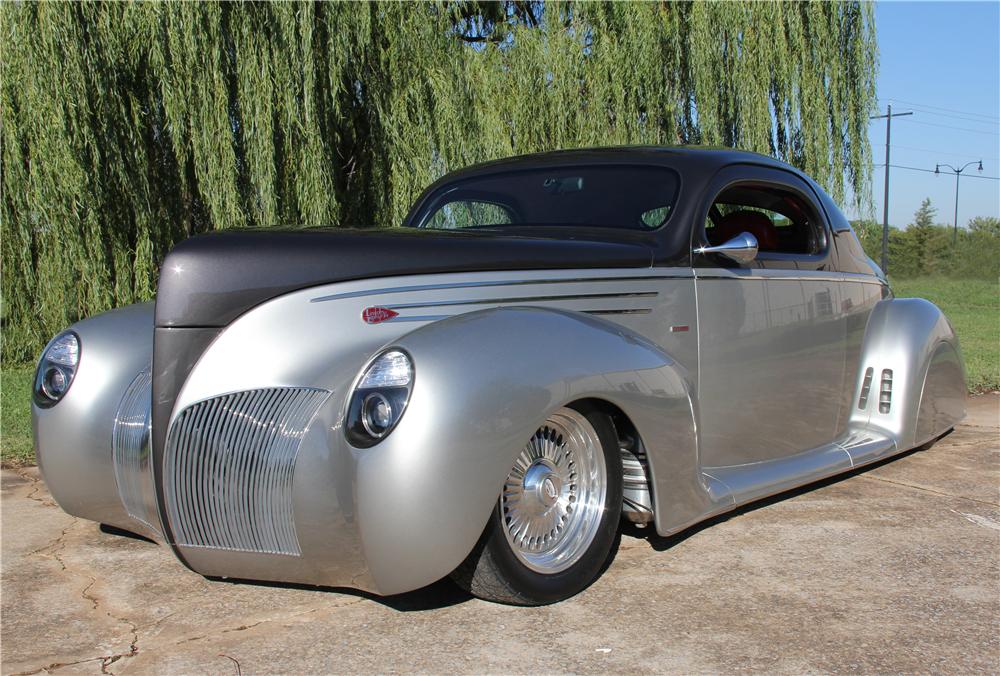 1939 LINCOLN ZEPHYR CUSTOM 2 DOOR COUPE