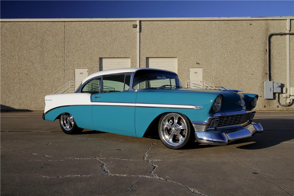 1956 CHEVROLET BEL AIR CUSTOM 2 DOOR HARDTOP