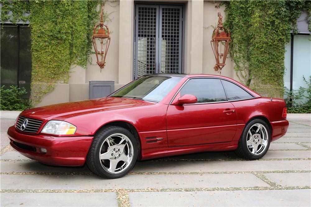 2000 MERCEDES-BENZ SL500 CONVERTIBLE