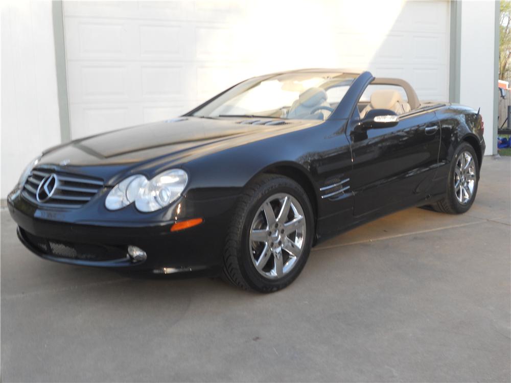 2003 MERCEDES-BENZ SL500 CONVERTIBLE