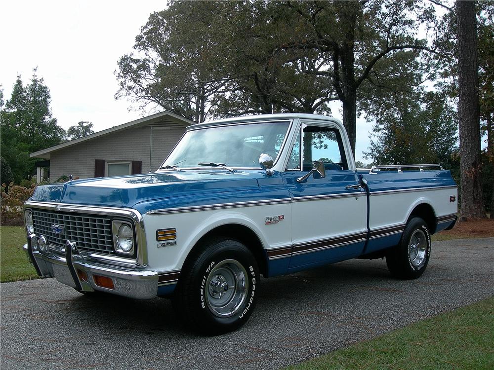 1972 CHEVROLET CHEYENNE SUPER 10 PICKUP