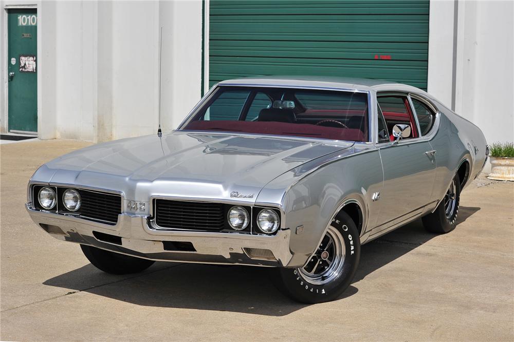 1969 OLDSMOBILE 442 2 DOOR COUPE