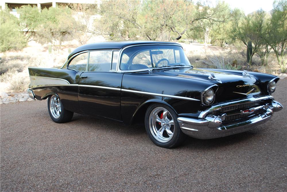 1957 CHEVROLET BEL AIR CUSTOM 2 DOOR COUPE