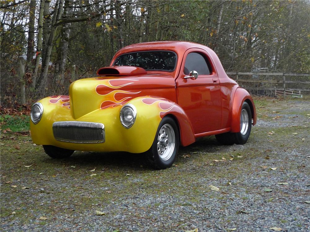 1941 WILLYS AMERICAR CUSTOM 2 DOOR COUPE