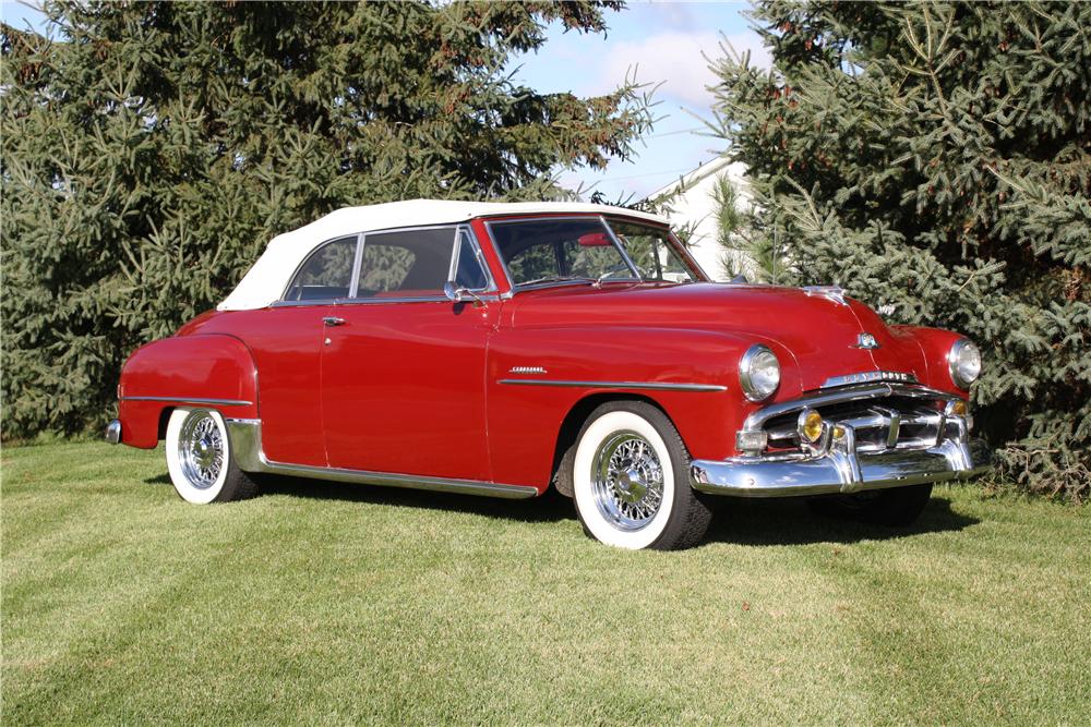 1951 PLYMOUTH CRANBROOK CONVERTIBLE