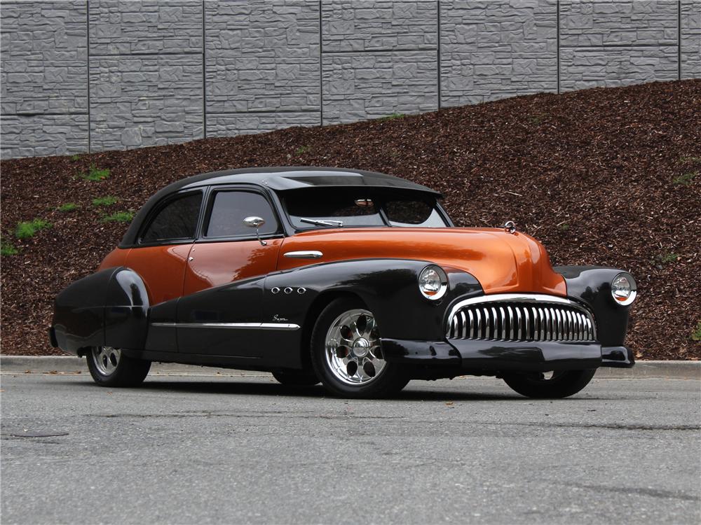 1948 BUICK SUPER 8 CUSTOM 4 DOOR SEDAN