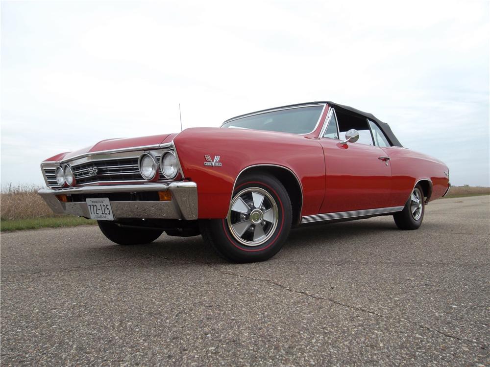 1967 CHEVROLET CHEVELLE SS CONVERTIBLE