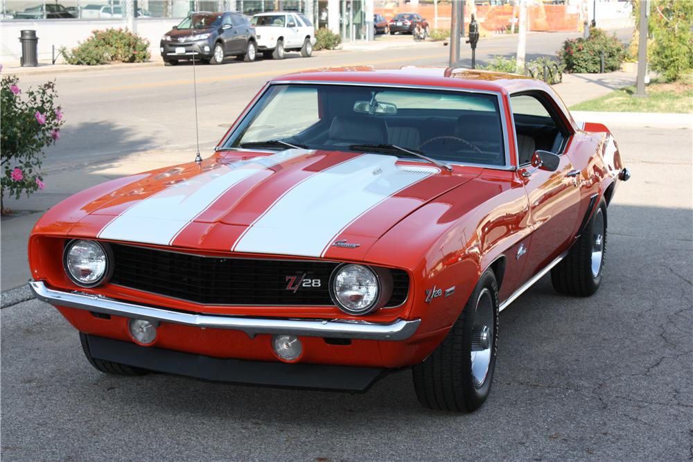 1969 CHEVROLET CAMARO Z/28 2 DOOR COUPE