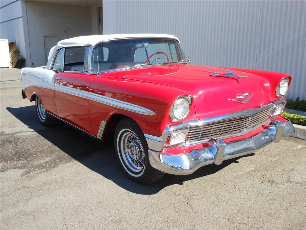 1956 CHEVROLET BEL AIR CUSTOM CONVERTIBLE