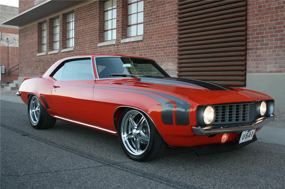 1969 CHEVROLET CAMARO CUSTOM 2 DOOR COUPE