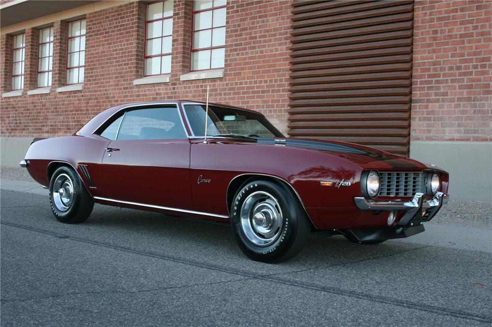 1969 CHEVROLET CAMARO Z/28 2 DOOR COUPE