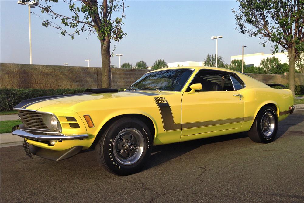 1970 FORD MUSTANG BOSS 302 FASTBACK