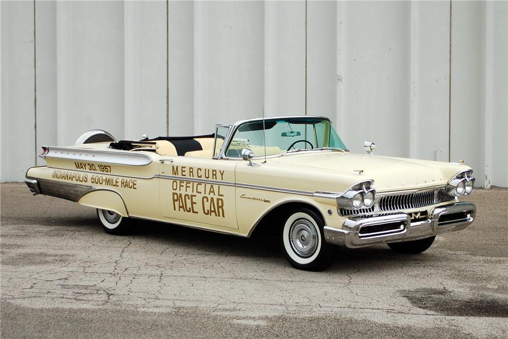 1957 MERCURY TURNPIKE CRUISER CONVERTIBLE PACE CAR