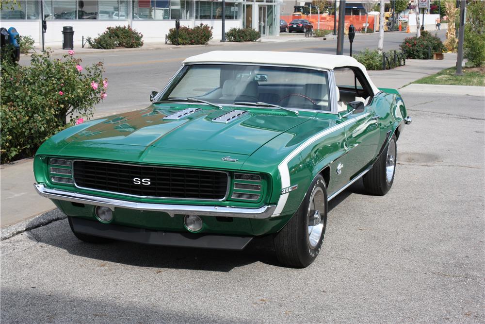 1969 CHEVROLET CAMARO RS/SS CONVERTIBLE