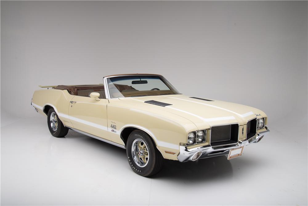 1972 OLDSMOBILE 442 CONVERTIBLE