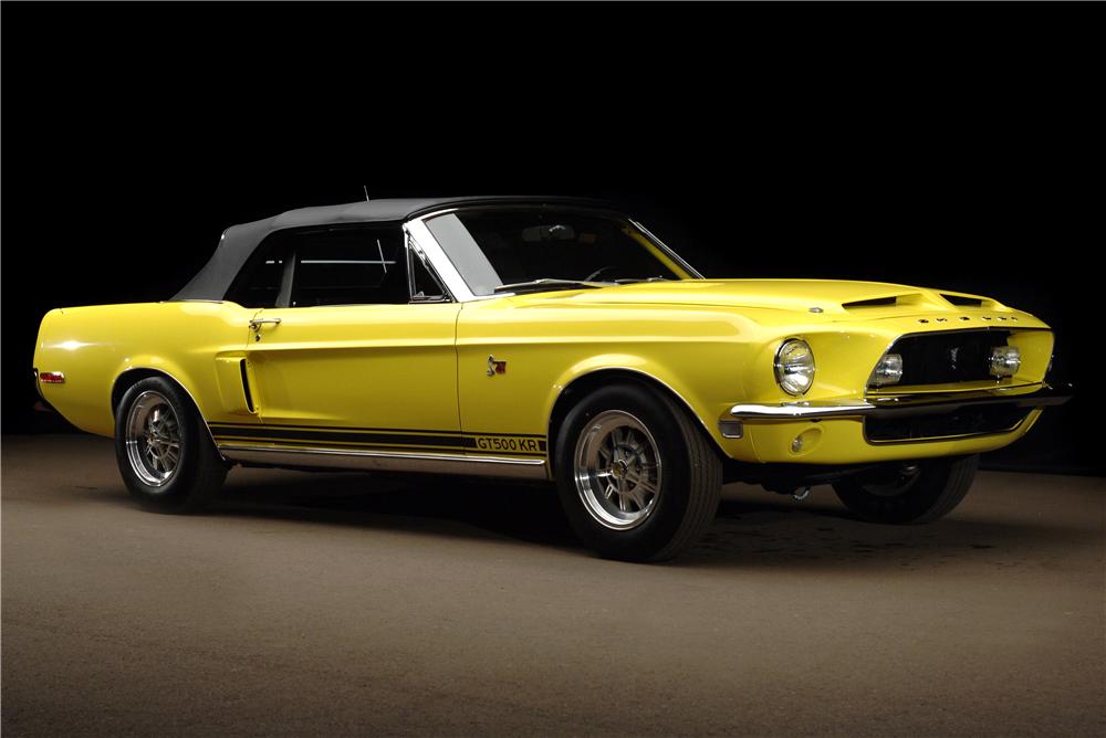 1968 SHELBY GT500 KR CONVERTIBLE