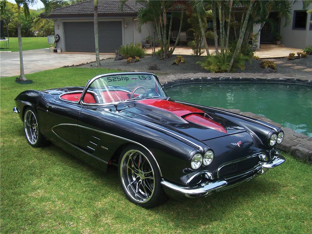 1961 CHEVROLET CORVETTE CUSTOM CONVERTIBLE