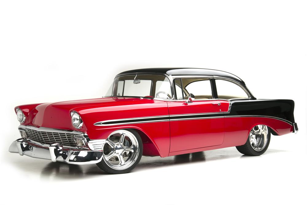 1956 CHEVROLET BEL AIR CUSTOM 2 DOOR POST