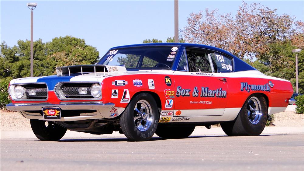 1968 PLYMOUTH BARRACUDA HEMI FACTORY RACE CAR