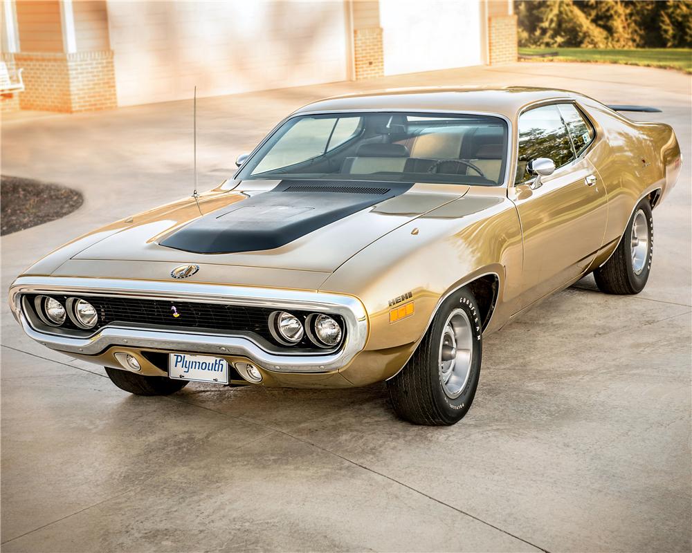 1971 PLYMOUTH HEMI ROAD RUNNER 2 DOOR HARDTOP