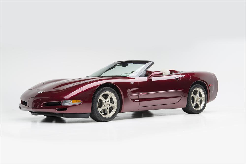 2003 CHEVROLET CORVETTE 50TH ANNIVERSARY CONVERTIBLE