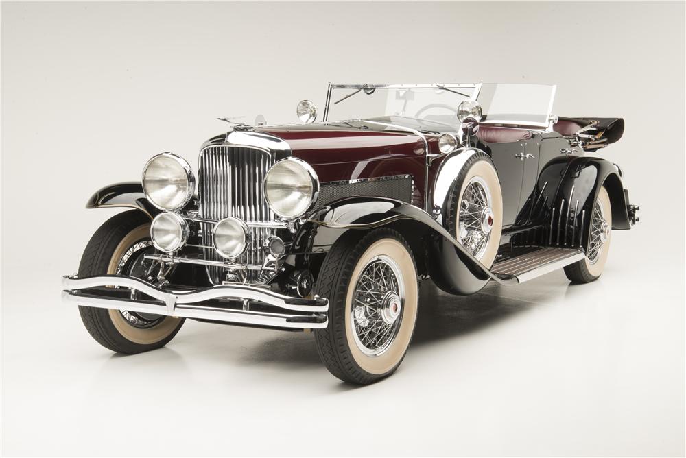 1929 DUESENBERG SJ LEBARON DUAL COWL PHAETON