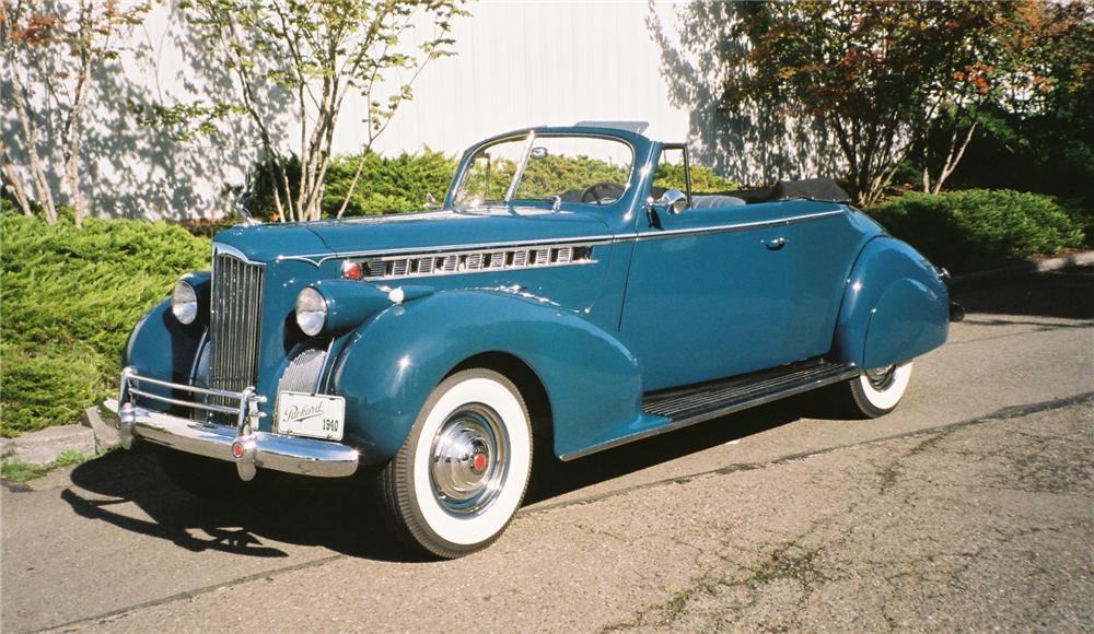 1940 PACKARD SUPER 8 CONVERTIBLE 2 DOOR VICTORIA