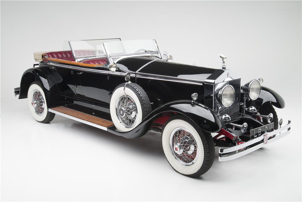 1929 ROLLS-ROYCE PHANTOM I BREWSTER ASCOT PHAETON