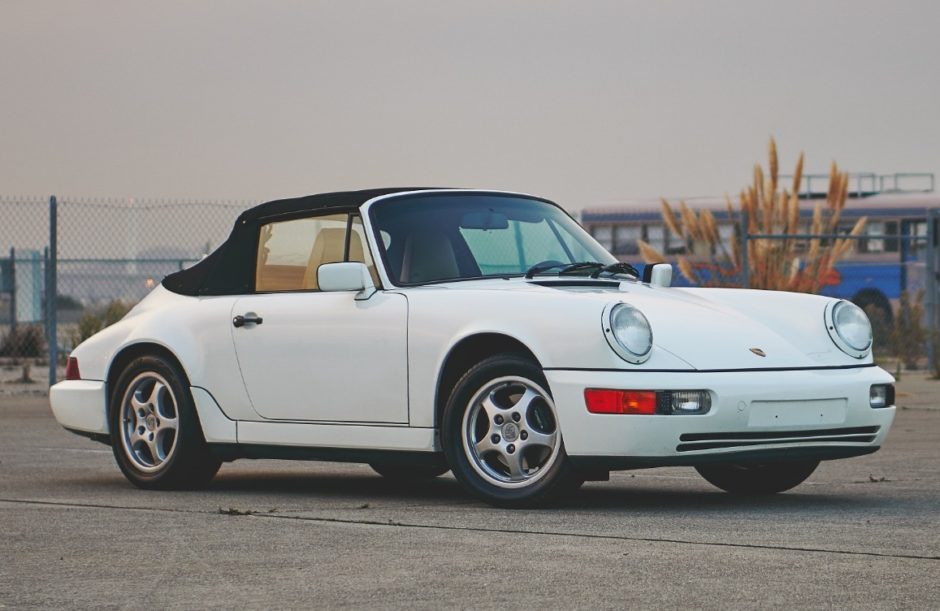 59K-Mile 1991 Porsche 911 Carrera 2 Cabriolet 5-Speed