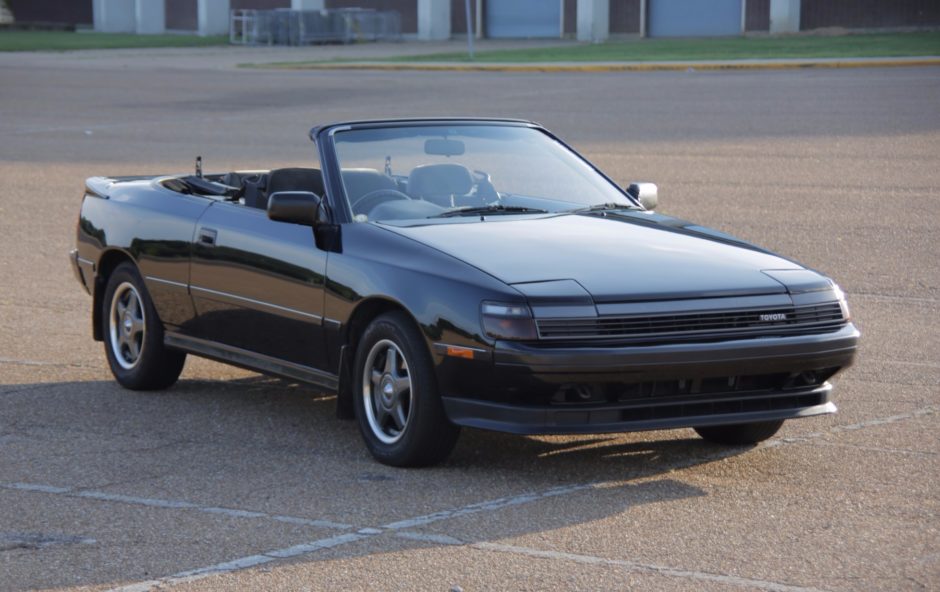 No Reserve: JDM 1988 Toyota Celica Convertible 5-Speed