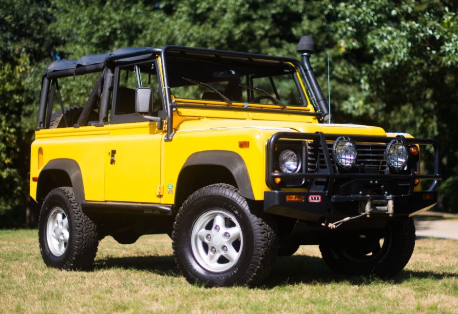 56K-Mile 1995 Land Rover Defender 90 NAS 5-Speed