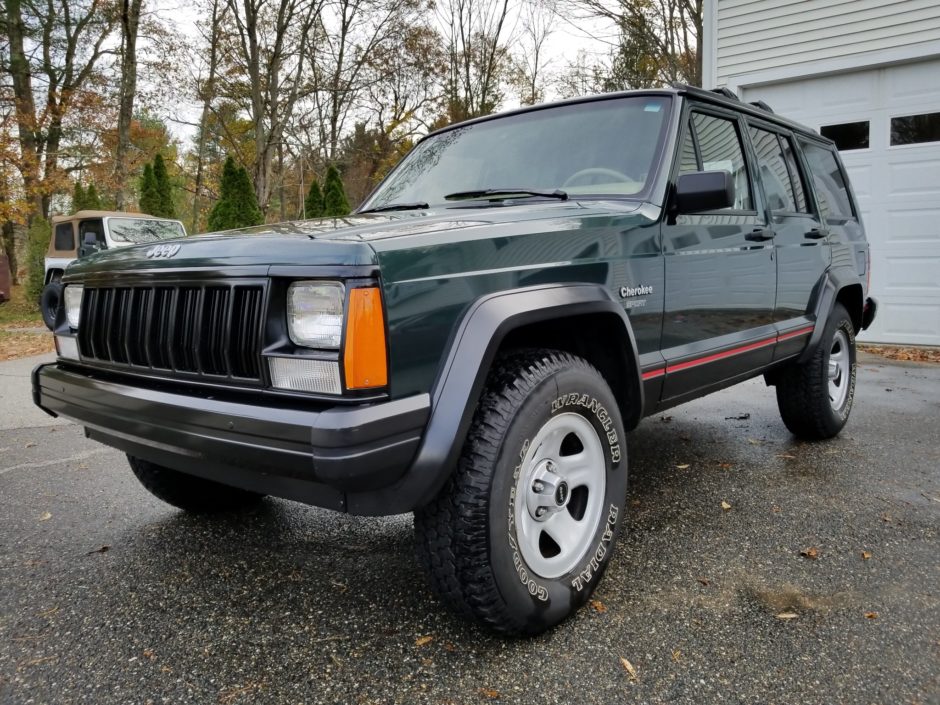 No Reserve: 57K-Mile 1994 Jeep Cherokee Sport