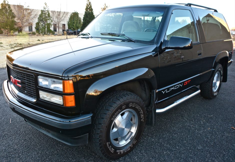 No Reserve: 62K-Mile 1994 GMC Yukon GT 4×4