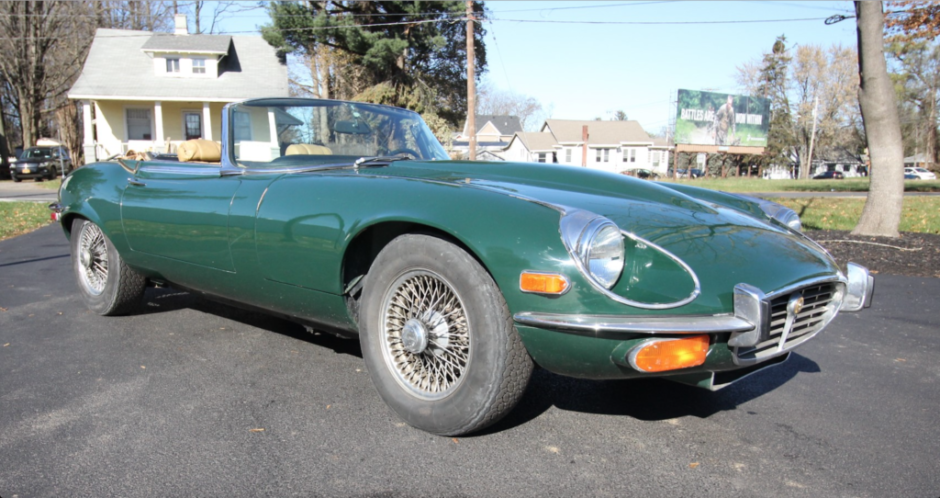 1972 Jaguar E-Type V12 Roadster 4-Speed